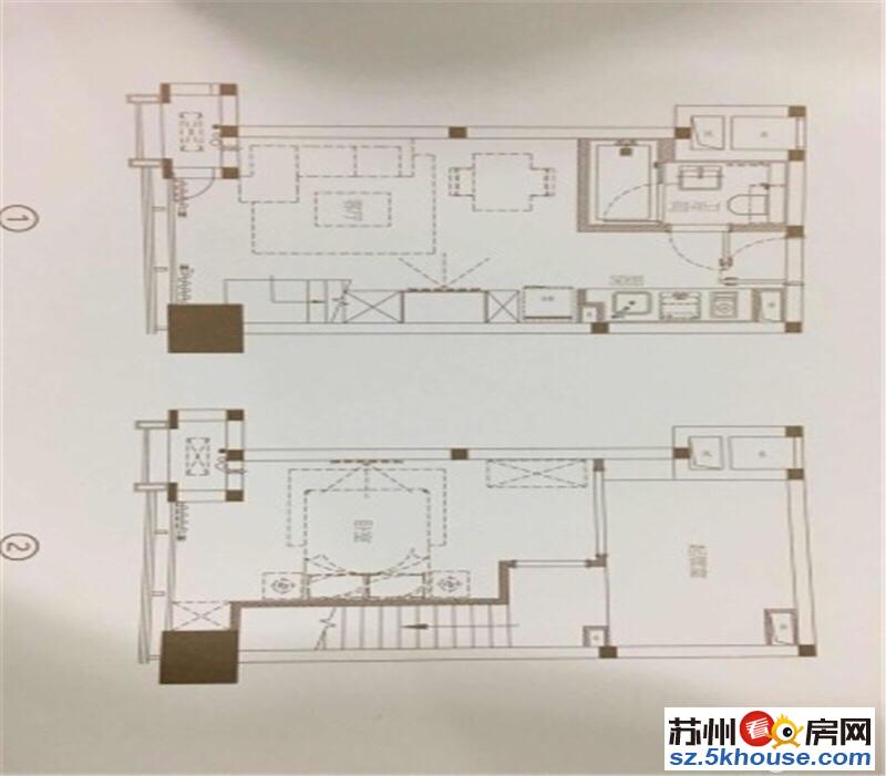 南北通透4.5复试挑高3000精装底价