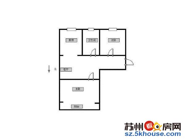 急售 象牙新村 婚装两房 南北通透 带独库