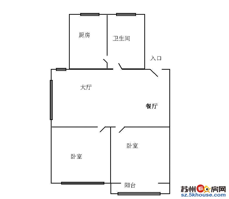 潘阳新村精装大两房地铁口學区房低于市场价户型方正