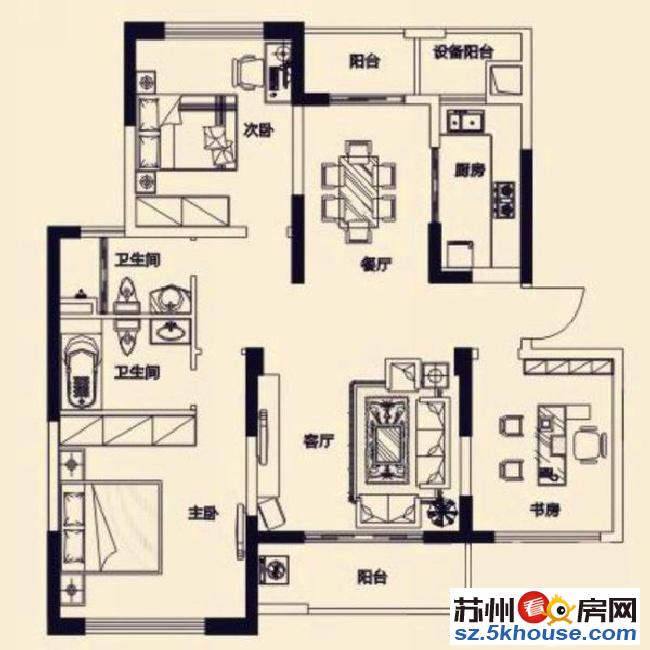 苏州周边 单价6500元平米 一手新房  