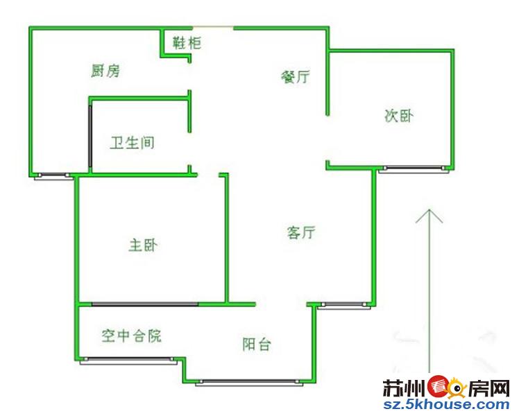 带双 地铁入口 精装修 两房 120万 楼层好 看房随时