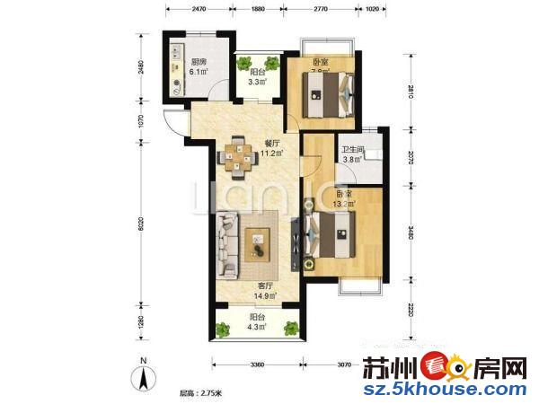 中海凤凰熙岸 毛胚也疯狂只因真实 低于市场10万 看房请