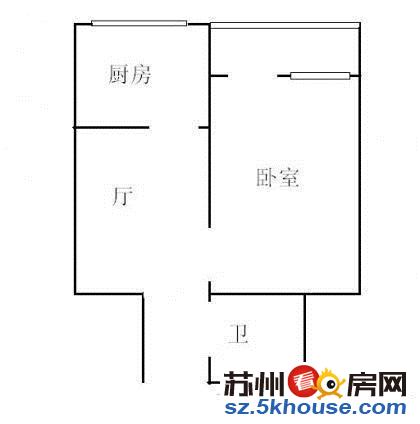 天虹品上中心精装一室一厅户型正气采光好看房有钥匙急售