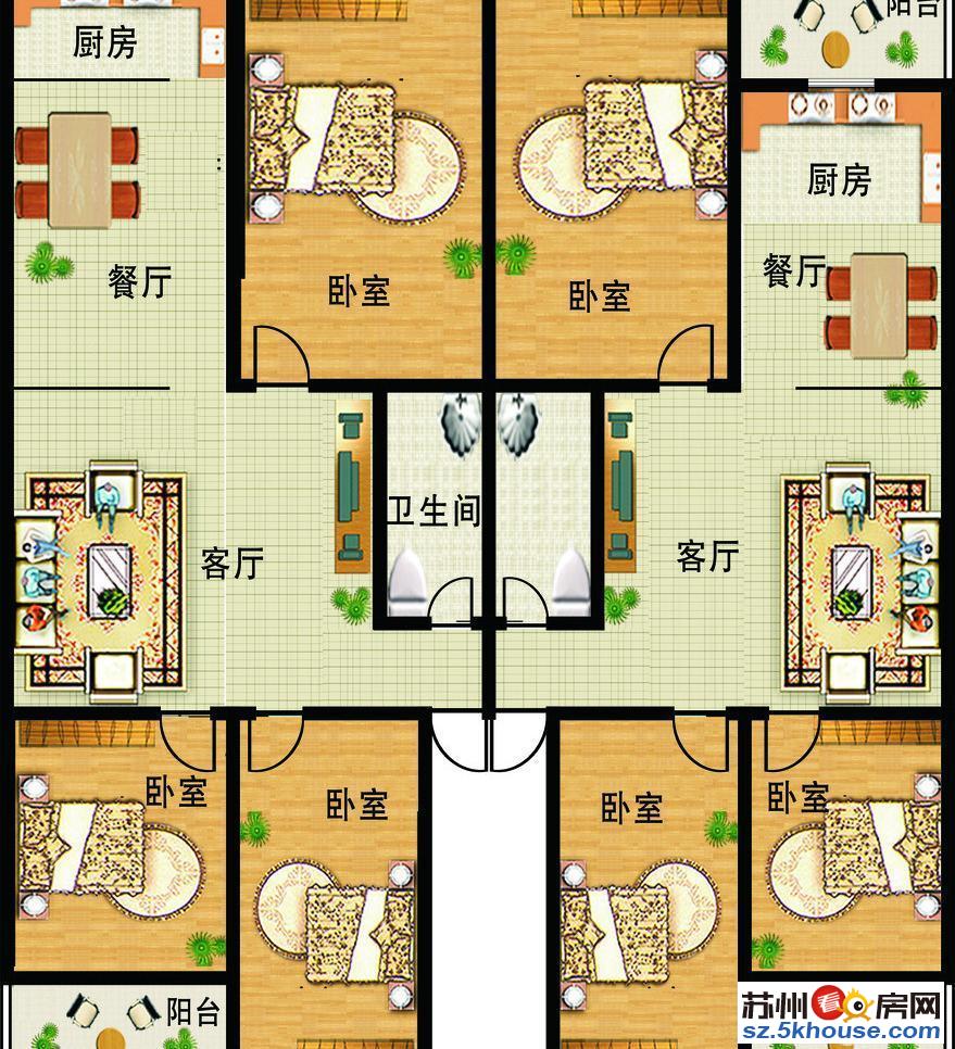 北苑馨居 三室 精装107平 148万