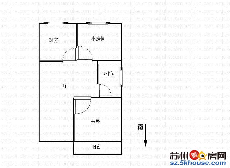 房子满五年   南北通透   采光好   装修清爽