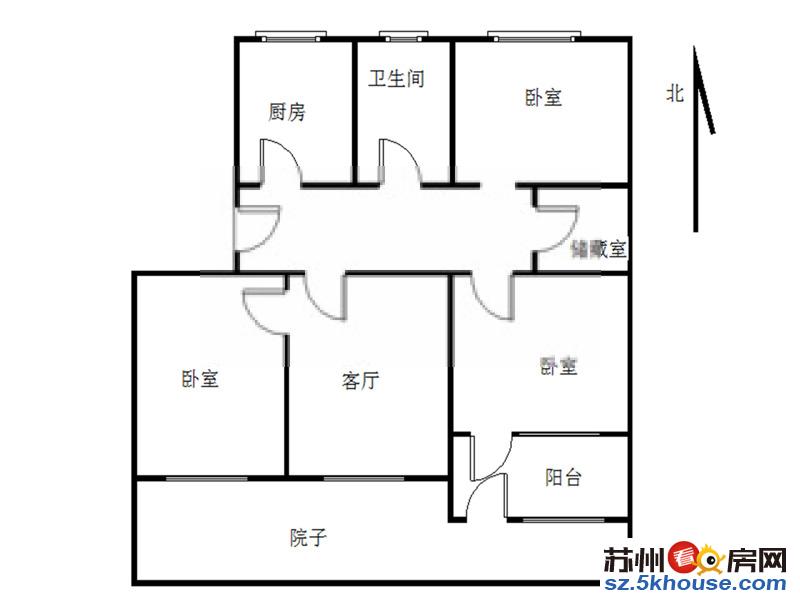 繁花对面 御窑花园 靠人民路近地铁 精装2房带大自库诚售