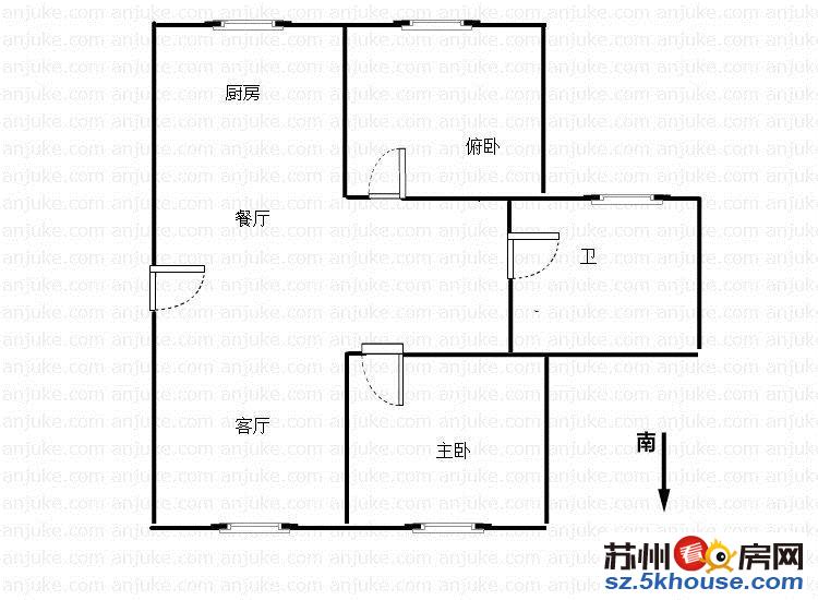 明日家园 毛坯房 一楼面积98平方带地下室98平方