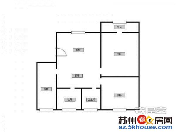 立达胥江 姑香苑 象牙新村 自住3房 户型好 看房方便