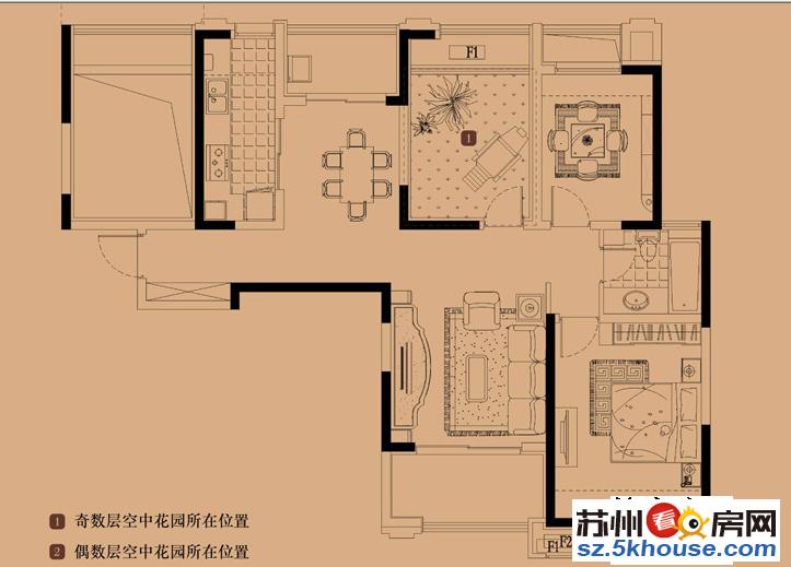 繁花中心 融侨城 纯毛坯 户型方正 楼层好采光充足 满两年