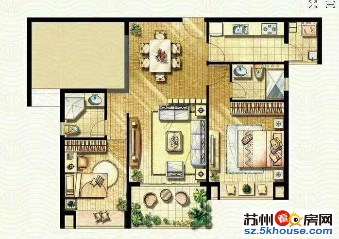 水漾花城四期双地铁2号.4号线290万房东包税看房随时