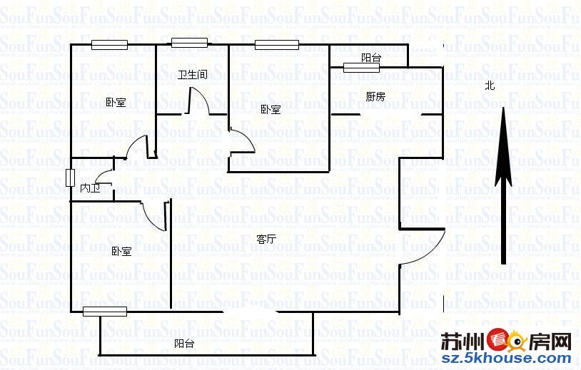 庆元家园难得的高楼层纯毛坯三房产证已出看房有钥匙