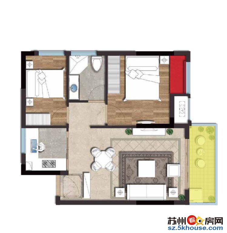 价格可谈精装电梯房送家具家电拎包入住70年产 欢迎来电