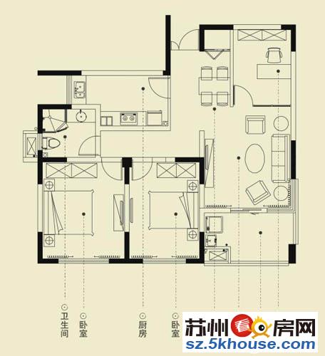 御庭水岸精装3房120平带汽自行楼层好162万