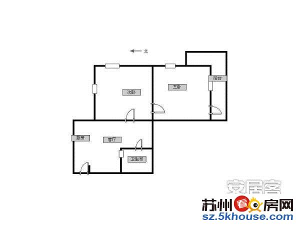 长风新村 精装两房 房东诚意出售 拎包入住