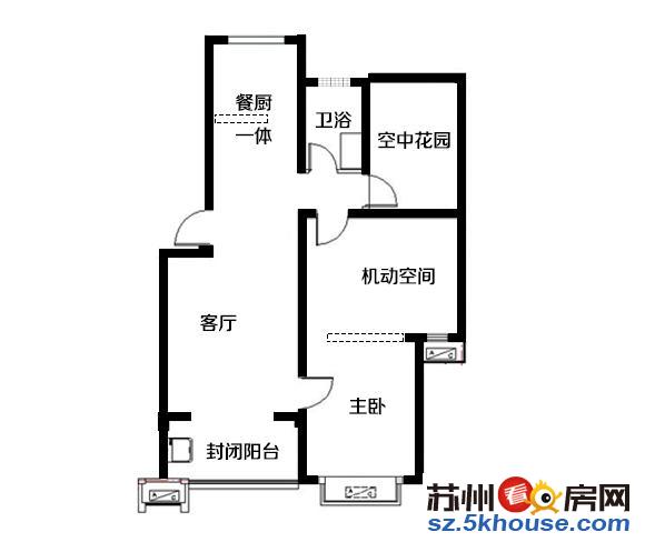 好房出炉  瑞福花园全新精装三房   带自库  满两年