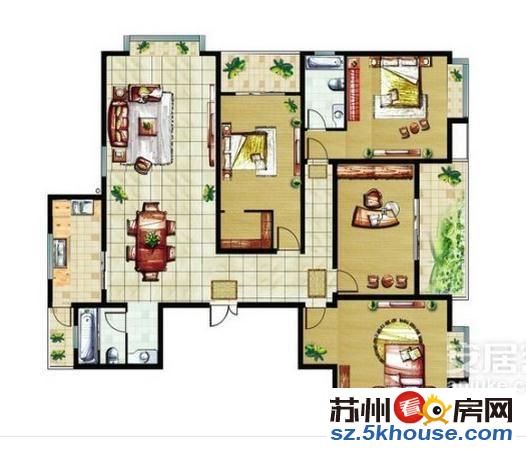 嘉裕花园 3室2厅2卫 127.51平 230价格可谈