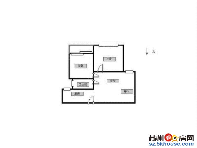 东环沿线 冠南苑 房龄新 自住两房 满两年 楼层好 看中能谈