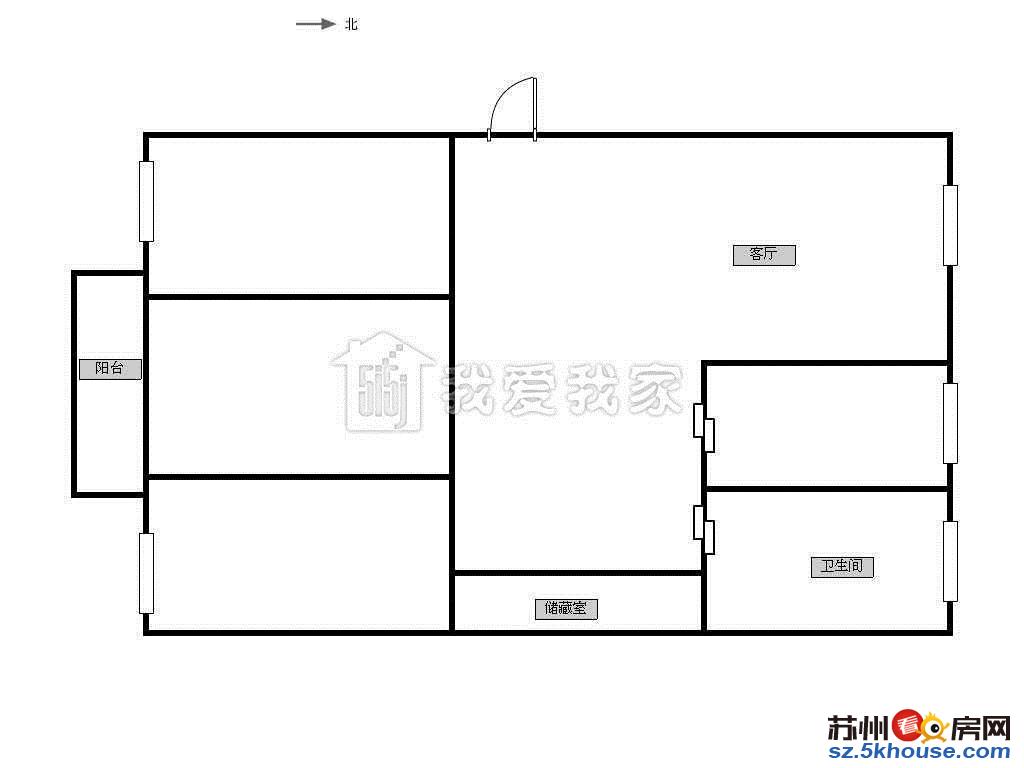 市区明日家园精装户型正 有自行 带汽车位 房东诚售