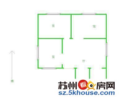 花苑新村老装修三房一楼带院子满五年看房有钥匙