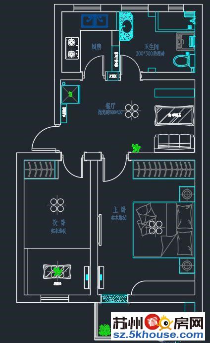 西园路 新庄 倪家桥新村 四楼 精装未入住 全明户型