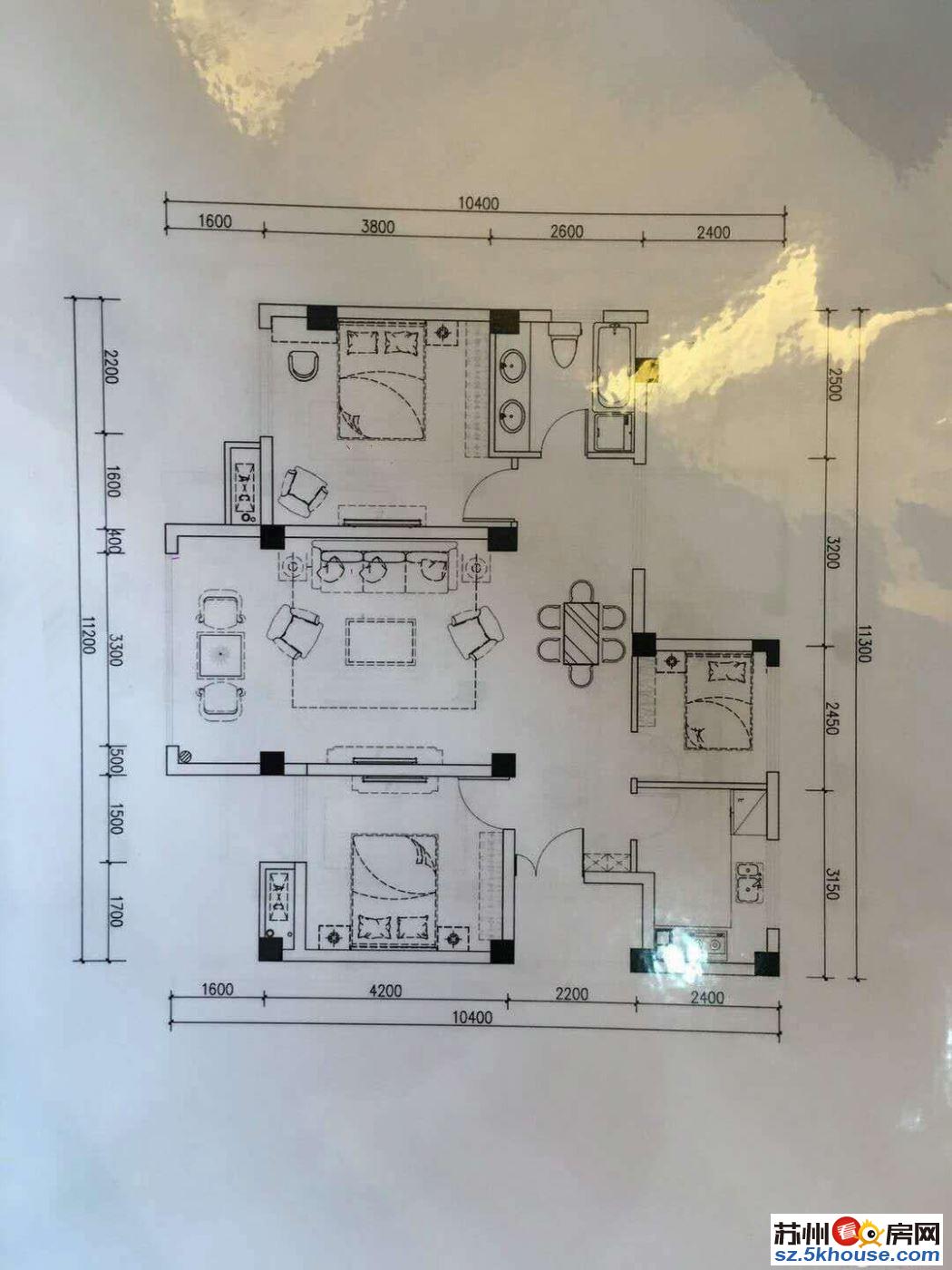 和沁园 精装边户 中式园林别墅 位置极好环境优美 看房有钥匙