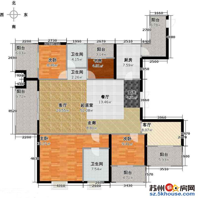 平江路 独门独户独院私房 400平院子 上下两层 可做 茶室