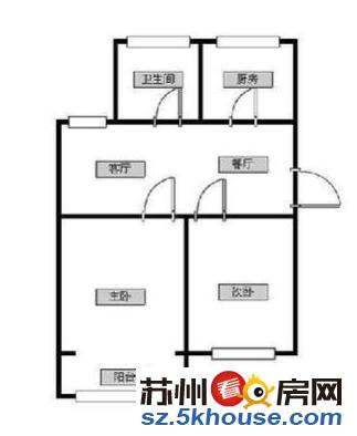 莲花新村六区 精装小户带阁楼 带大 满两年税少 急售