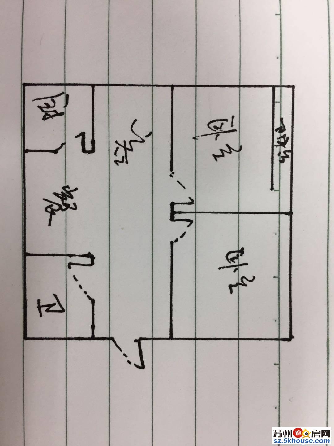 东环教师新村 无中戒费 押一付一 楼层低 近万宝 大润发