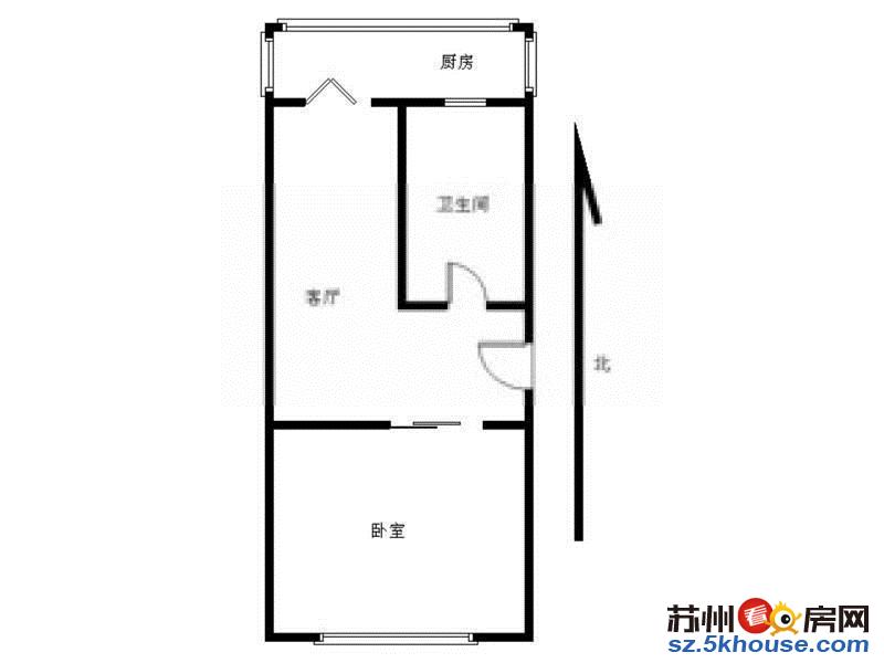 道前街市立医院本部东大街司前街佳安别院旁精装1房朝南