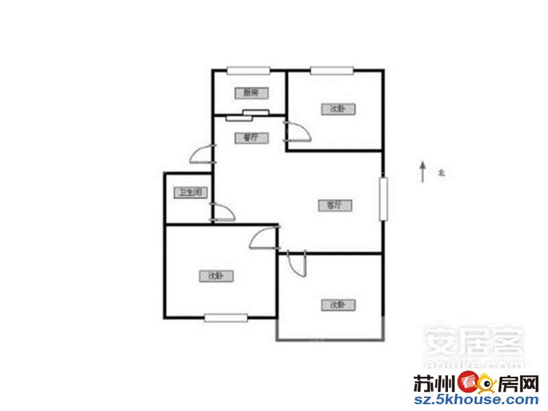 新上东港二村 中门进 省个税 两房朝南 客厅带窗 户型正气