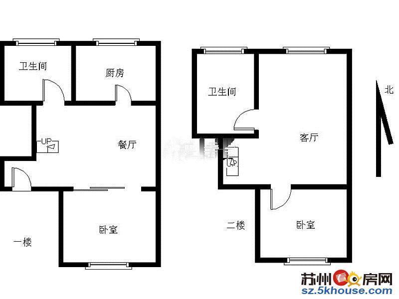 友联二村精装两房朝南南北通透经典复式楼采光好单价低