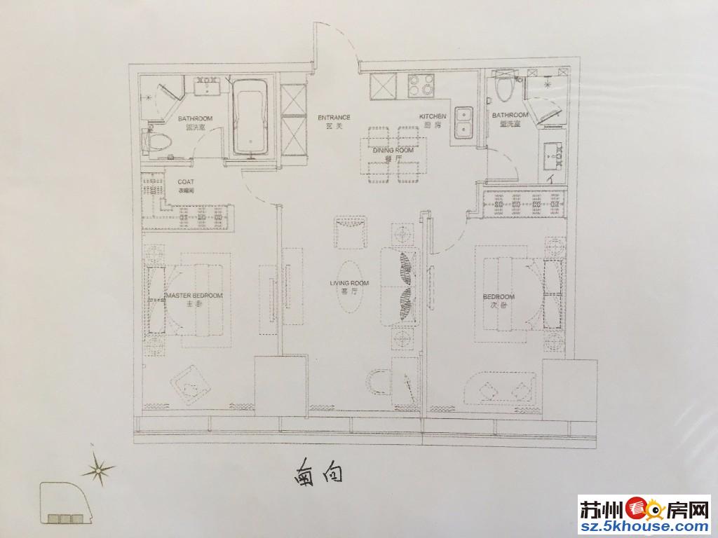 湖西苏州中心房东自己发网 真图不真不要钱可看房诚品