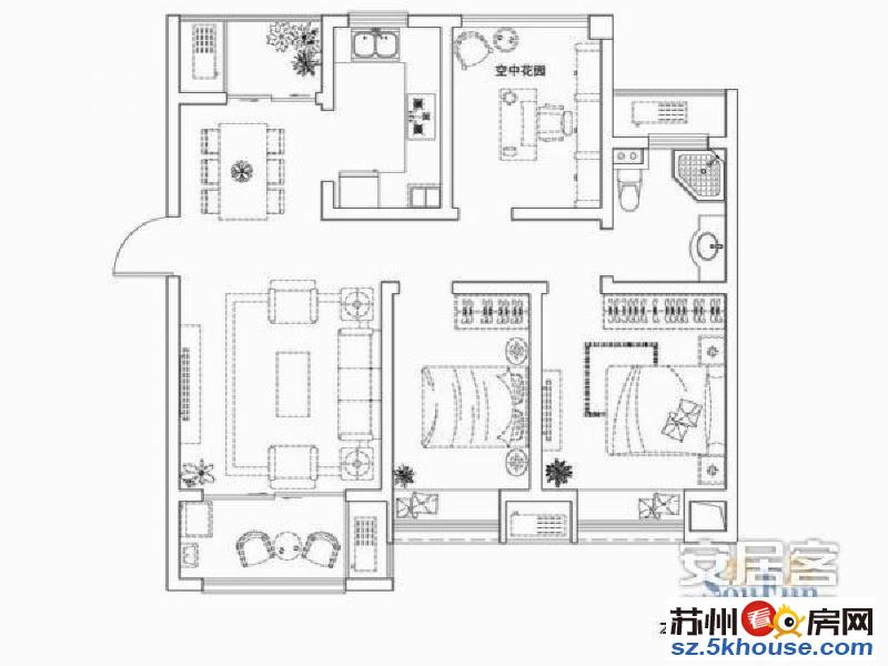 夏园新村精装两房拎包入住性价比高有独库随时看房