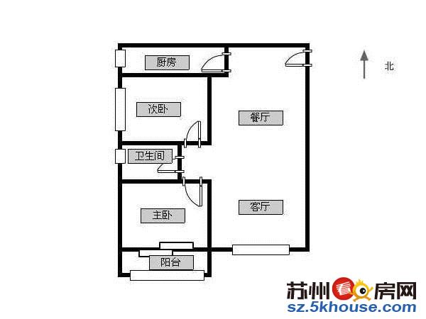 急嘉宝花园都林苑对面嘉宝广场通透2房 精装自住 性价比高