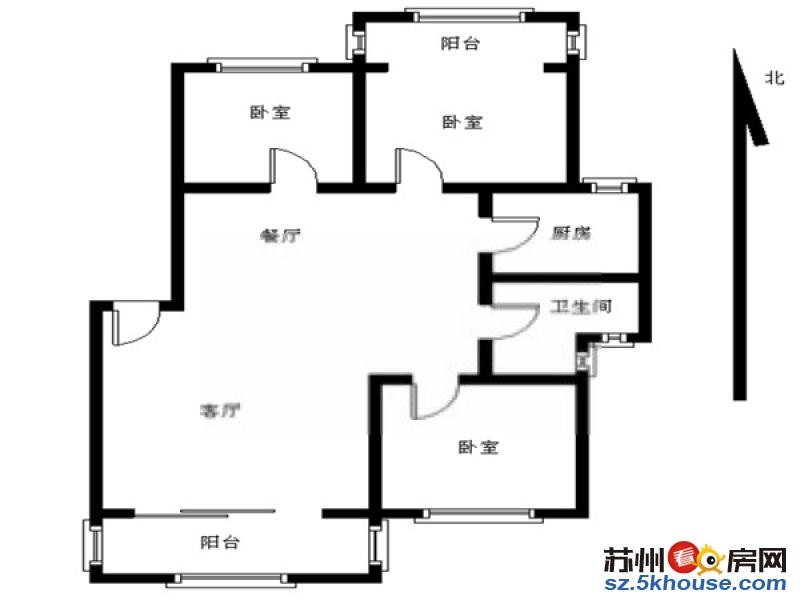 轻轨沿线三元二村三室一厅三空调家电全看房便便宜急租