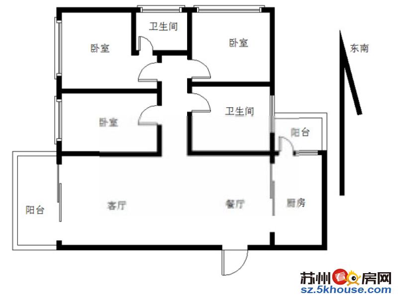 佳林花苑 精装3房 靠近马浜花园 品牌家电 拎包入住