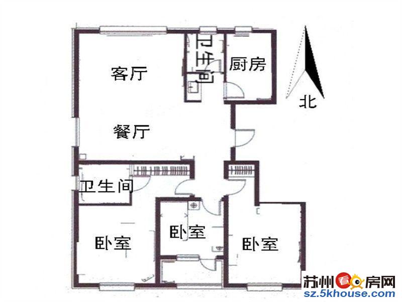 通透三房 恒温恒湿恒氧 带车位 中上楼层 带车位诚意