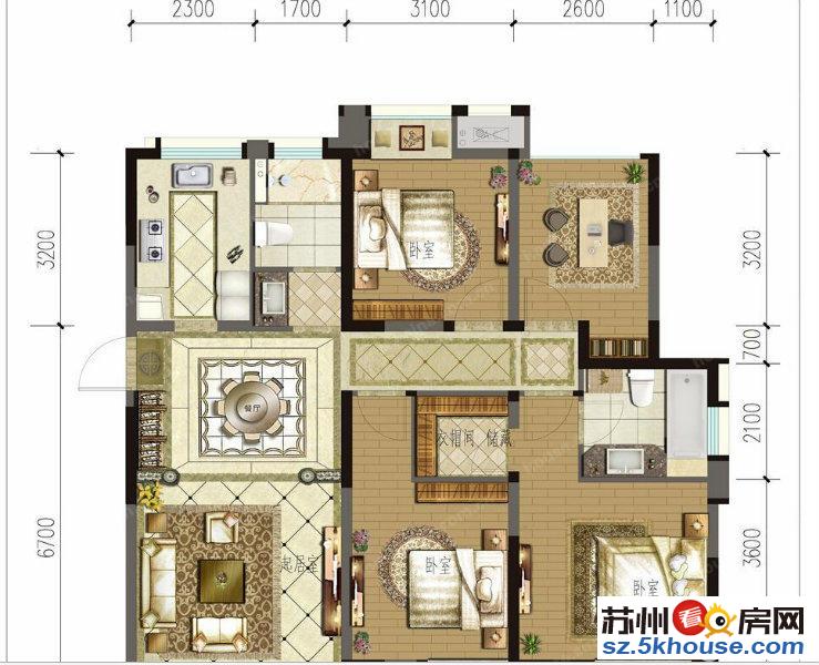 旭辉御府  110平330万 边户 新区实验学校 房东诚心卖