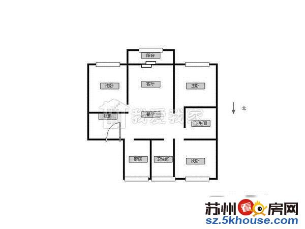 新上护城河泰南苑 户型正气 双阳台 精装1楼半 送独库 诚