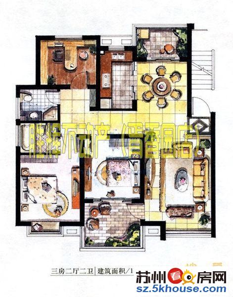 光福老小区三居室三十万搞定都有可拎包入住可上学可贷款