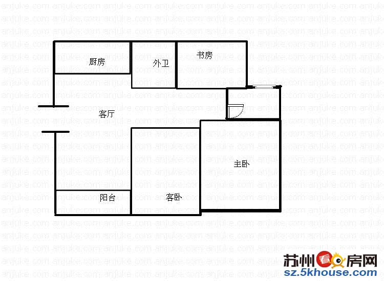 地铁口 新狮东区 毛坯3房 3楼 满5年 可落户 南北通透