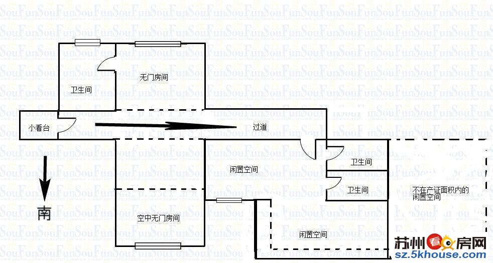 光福锦泽苑 南进门 采光好 稀有户型 首付120直接拿钥匙