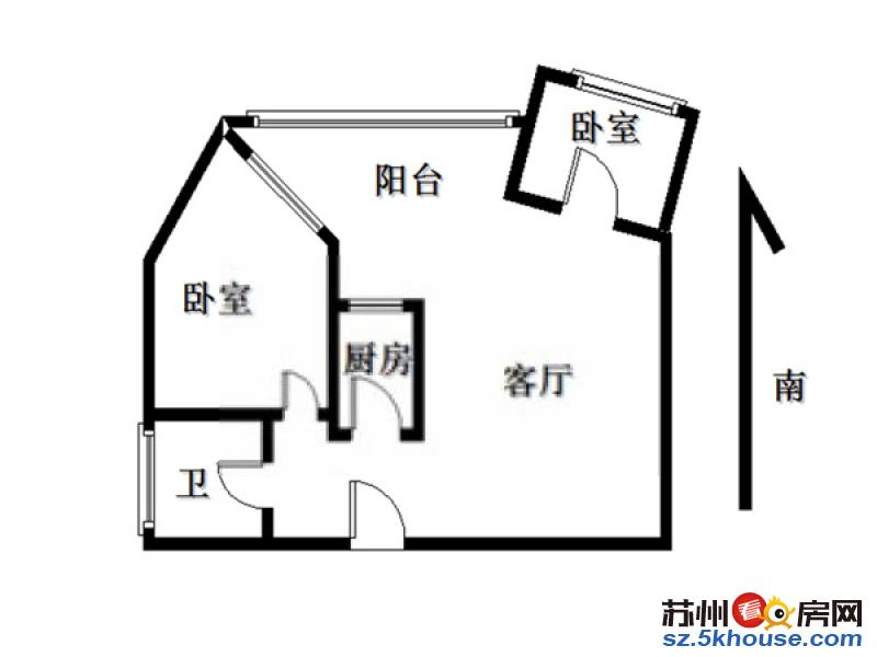 枫情水岸精装两房 圆融久光 家庭便利 温馨居家 随时看房