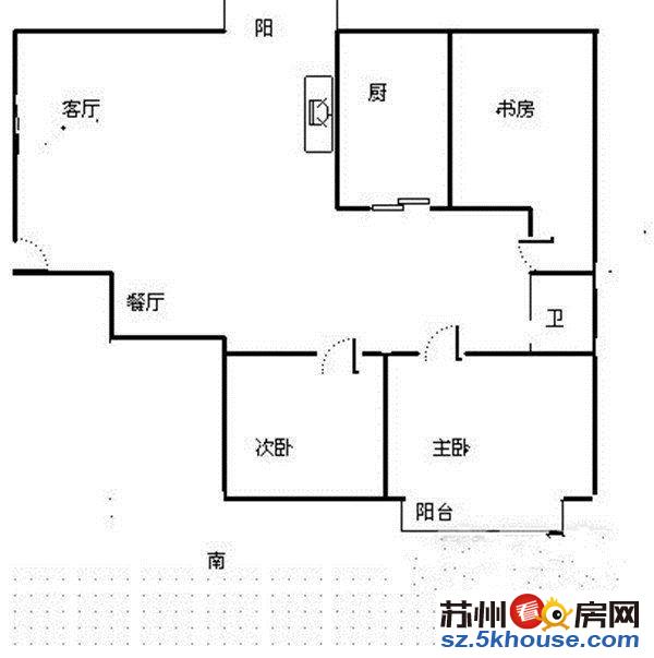 东湖大郡 精装3房2卫 配套齐全 交通方便 随时看房