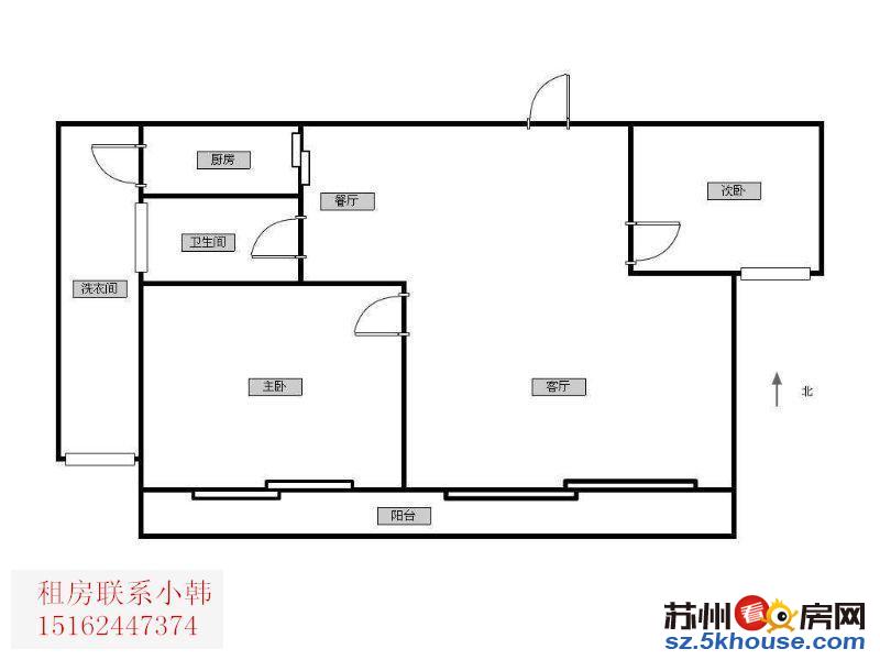 湖西星海学校 新馨花园旁宜家花园自住大两房 全明户型 有钥匙