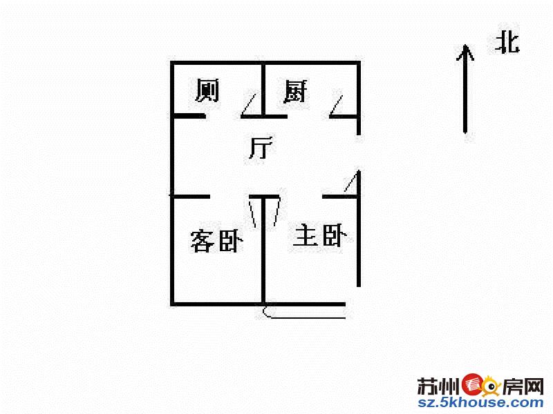 大润发新苏大厦平江实验学校分校 精装两房 房东自住 随时看房