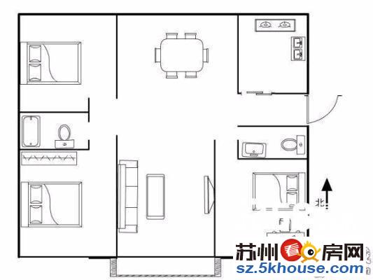 馨乐花园 新出2房 可做3房 楼层好 低于市场价 真实 急卖