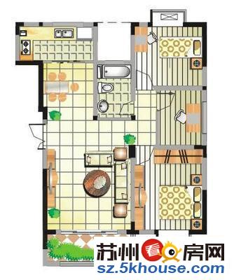 甪直澄湖花园47平方58万精装修叶圣陶学校