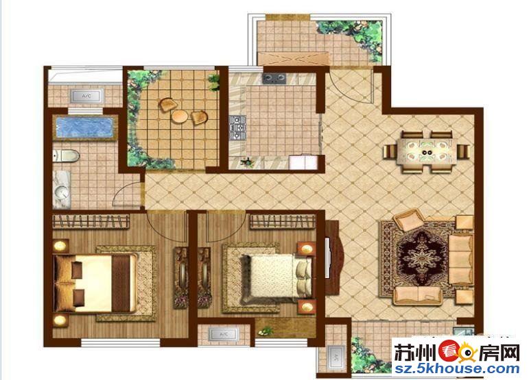 香溢澜桥 毛坯三房 三开间朝南 只要175万 看房有钥匙