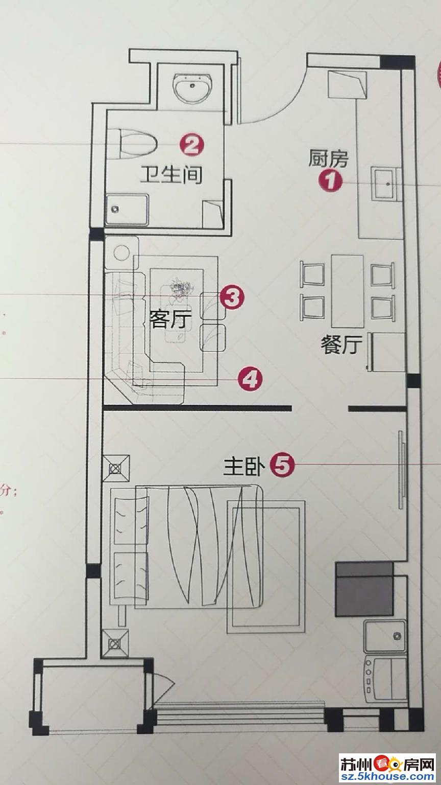 吴中城南板块永旺梦乐城成旁近地铁口现房公寓民用水电